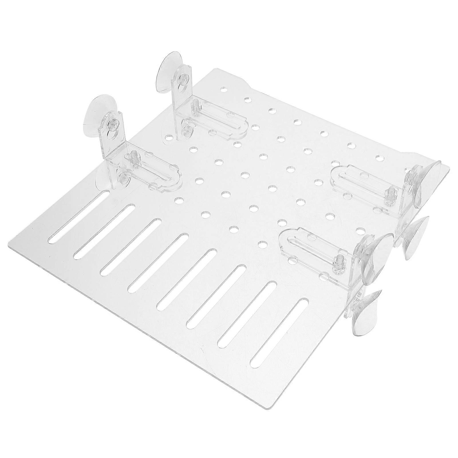 Fish Tank Divider Acrylic Panel for Aquarium Isolation Transparent