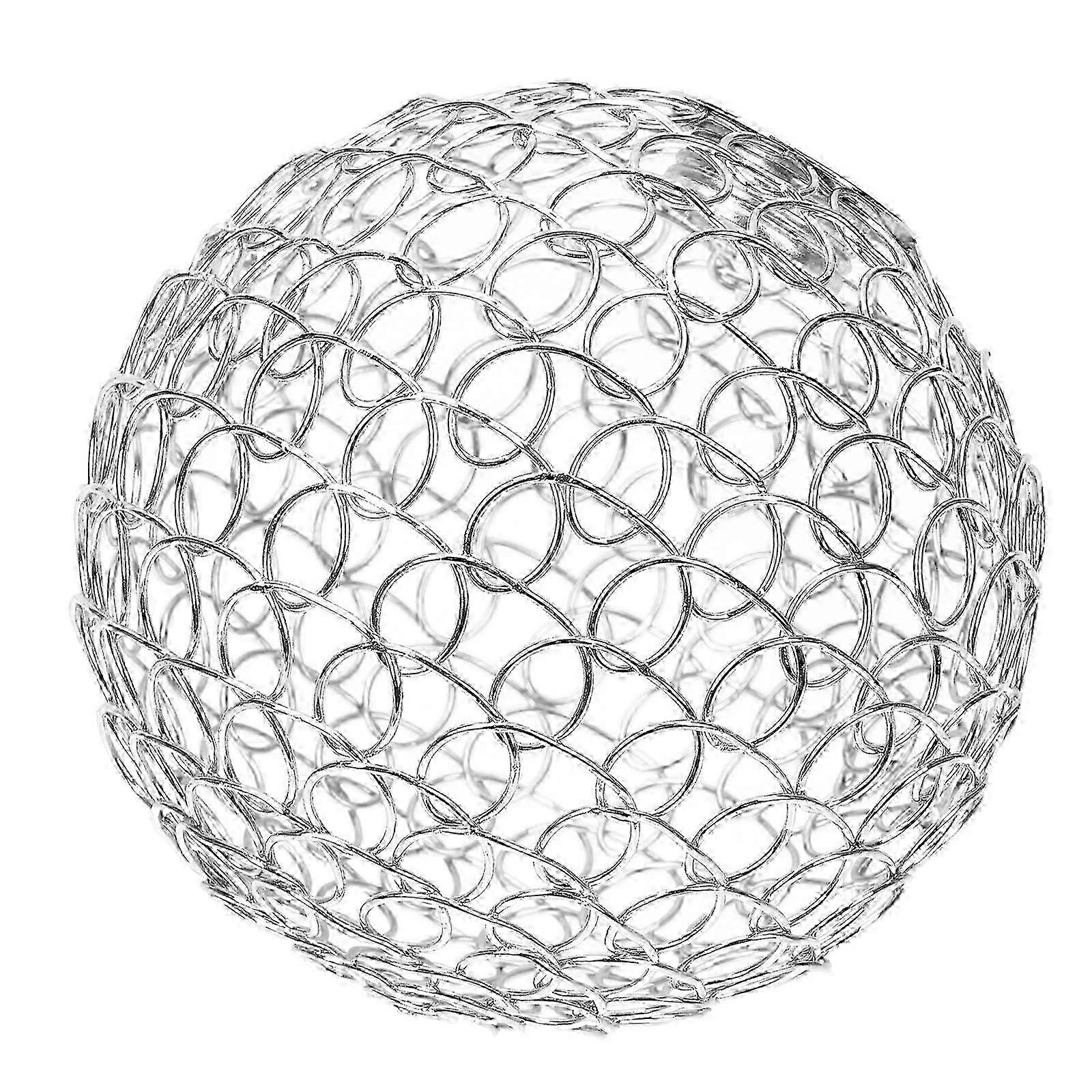 Wrought Iron Lampshade Hanging Lamp Shade Frame Pendant Light Shade for Aisle light