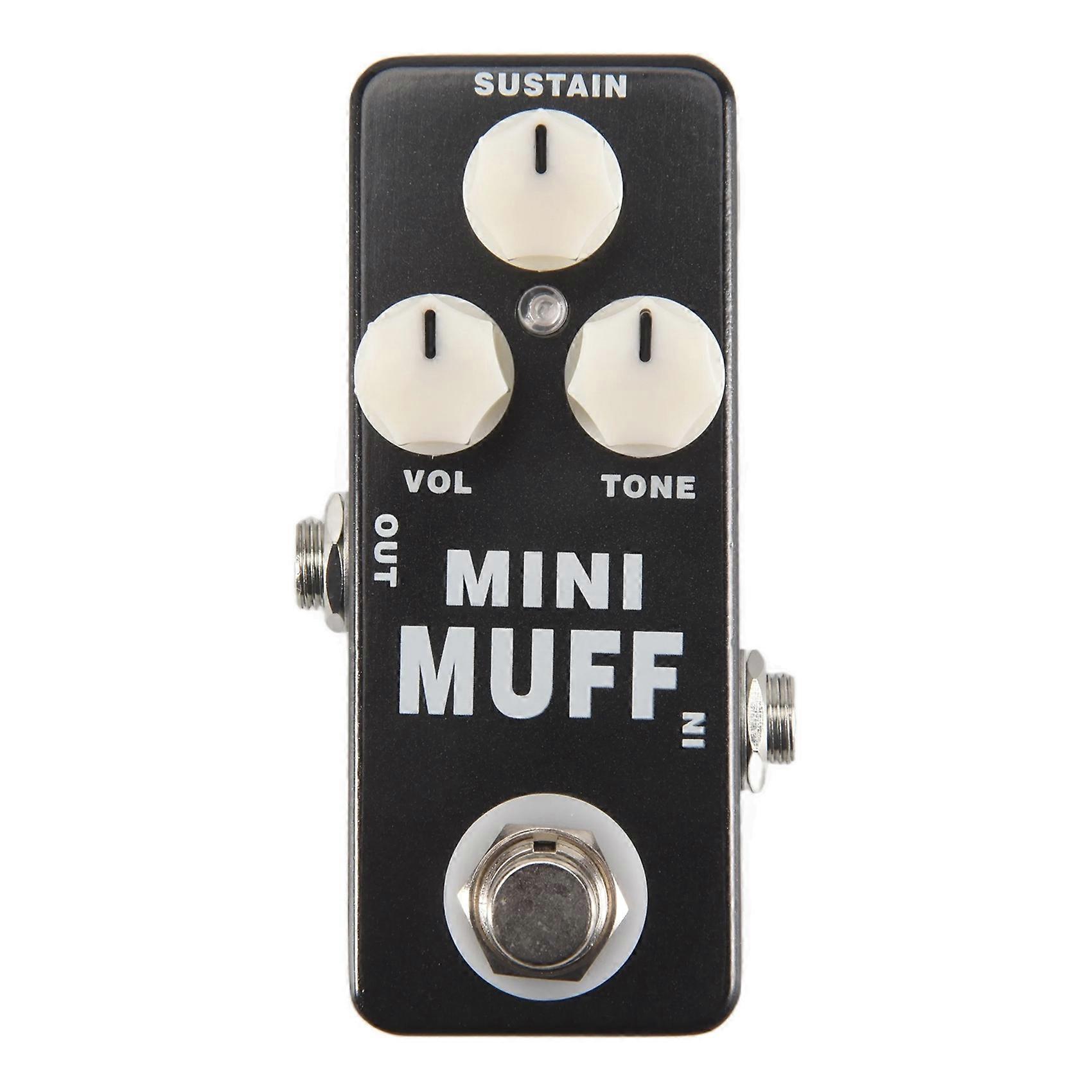 MOSKY Mini Muff Fuzz Distortion Electric Guitar Effect Pedal