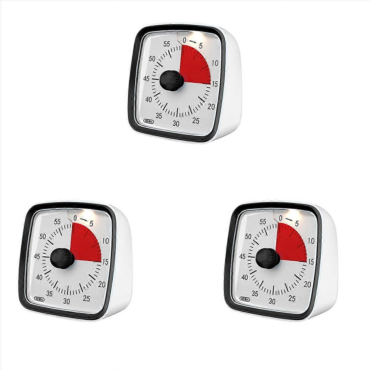 60-Minute Timer, Classroom Classroom Timer, Countdown Timer Black