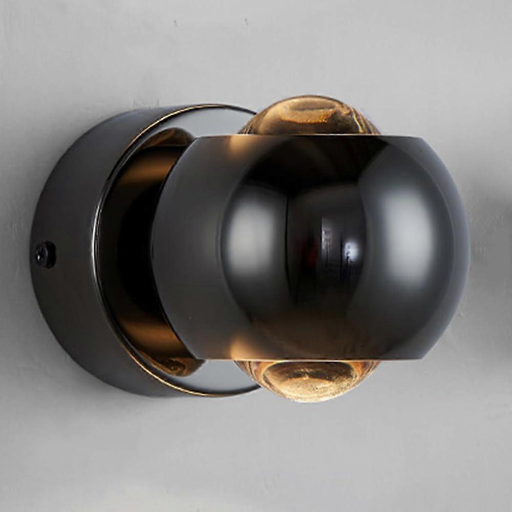 Modern LED Wall Sconce with Adjustable Color Temperature, Up and Down Aluminum Wall Light for Indoor Accent Lighting