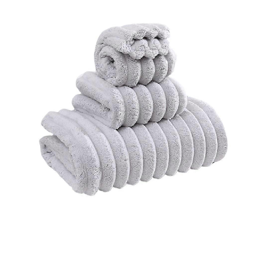 Quick Drying Cotton Bath Towels Set with Breathable Waffle Weave Blanket for Home and Travel