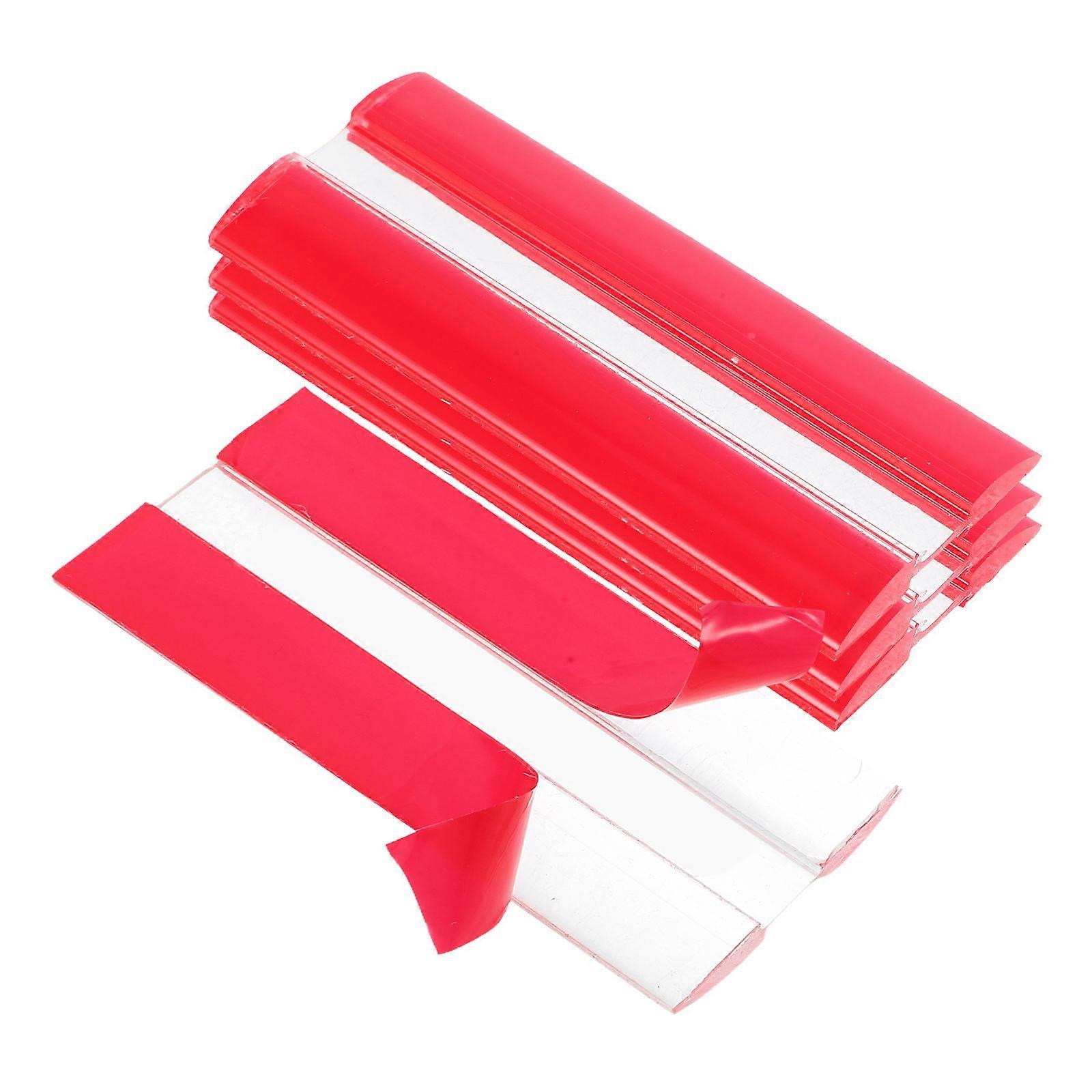 Transparent Acrylic Hinges Self Adhesive Soft Shaft Adjustable 4Pcs