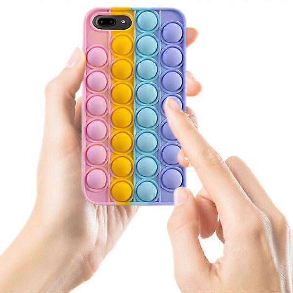 Compatible avec iPhone 6 Plus/7 Plus/8 Plus - Étui / Protection / Pop It Fidget compatible avec iPhone 8 Plus