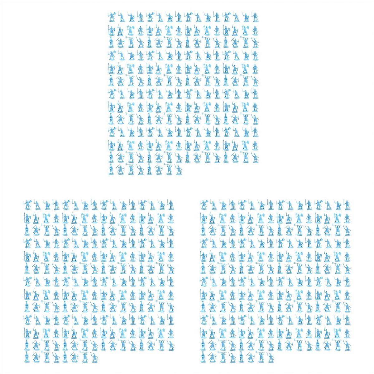 1:72 200/Set Plastic Ancient Figures Toy Blue