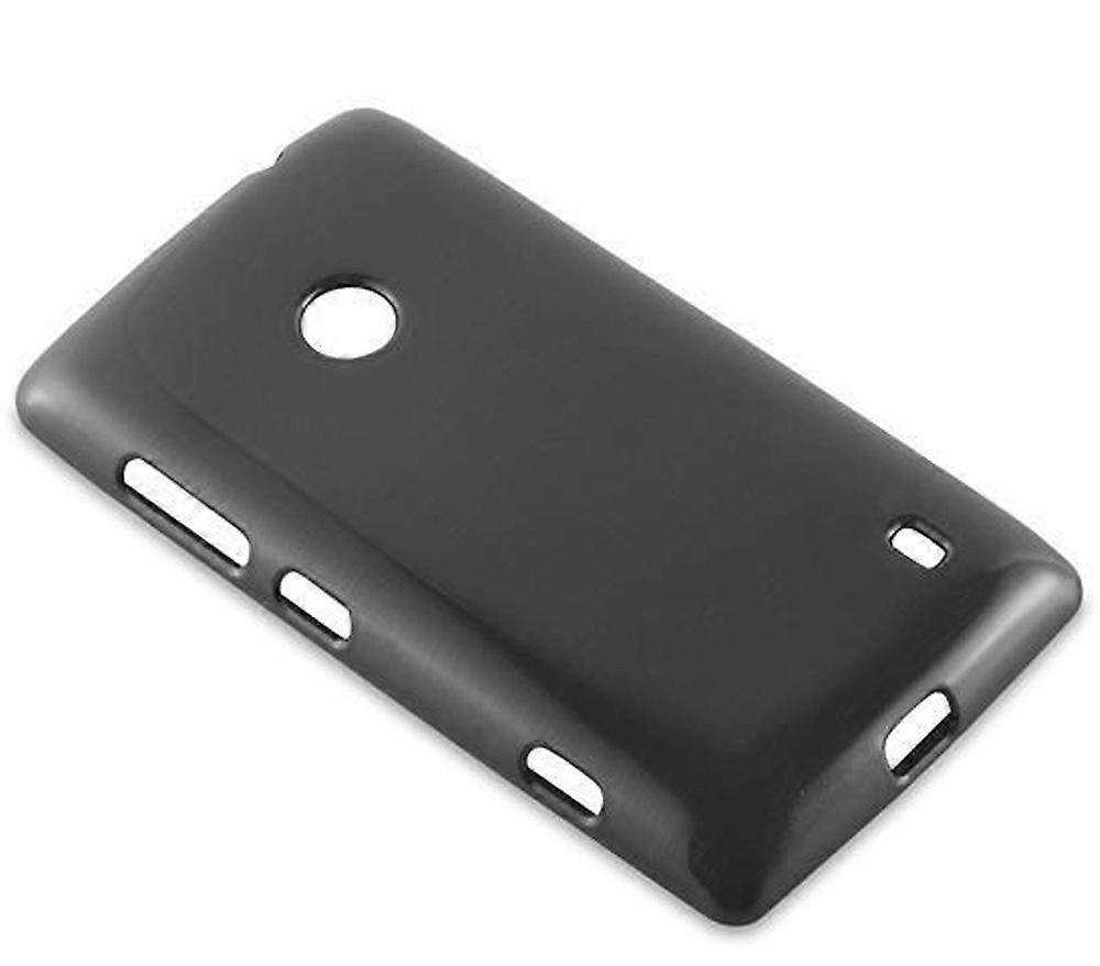 Nokia Lumia 525 Protective Case TPU Case - Brushed Design