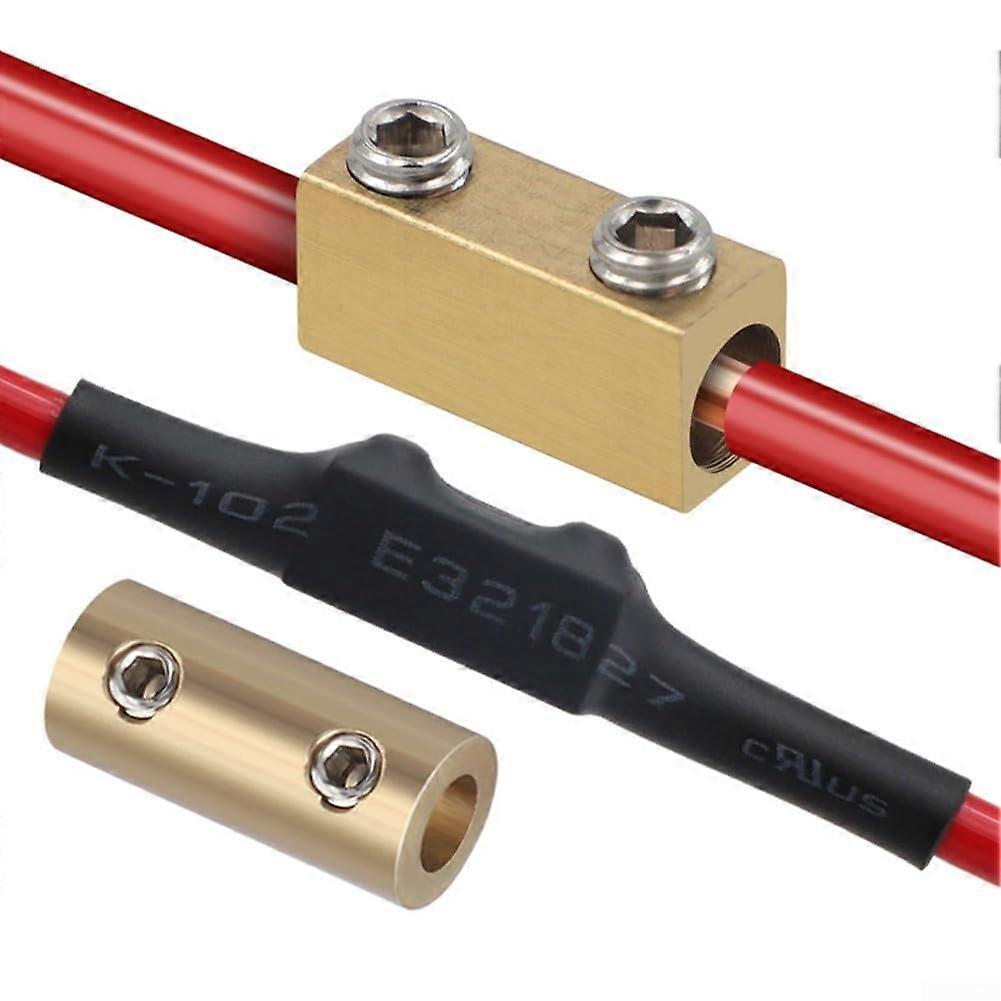Copper Butt Connector Kit, 80A Round, Multiple Ratings, Easy Setup for Electrical Installations Across Industries