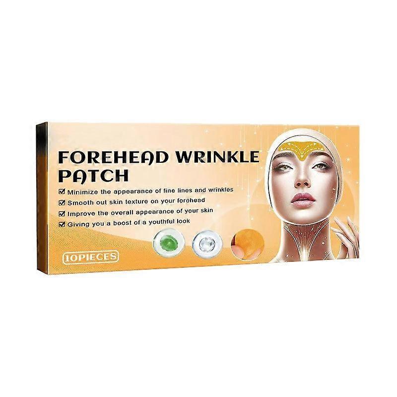 Forehead wrinkle patch, moisturizing and hydrating face mask.
