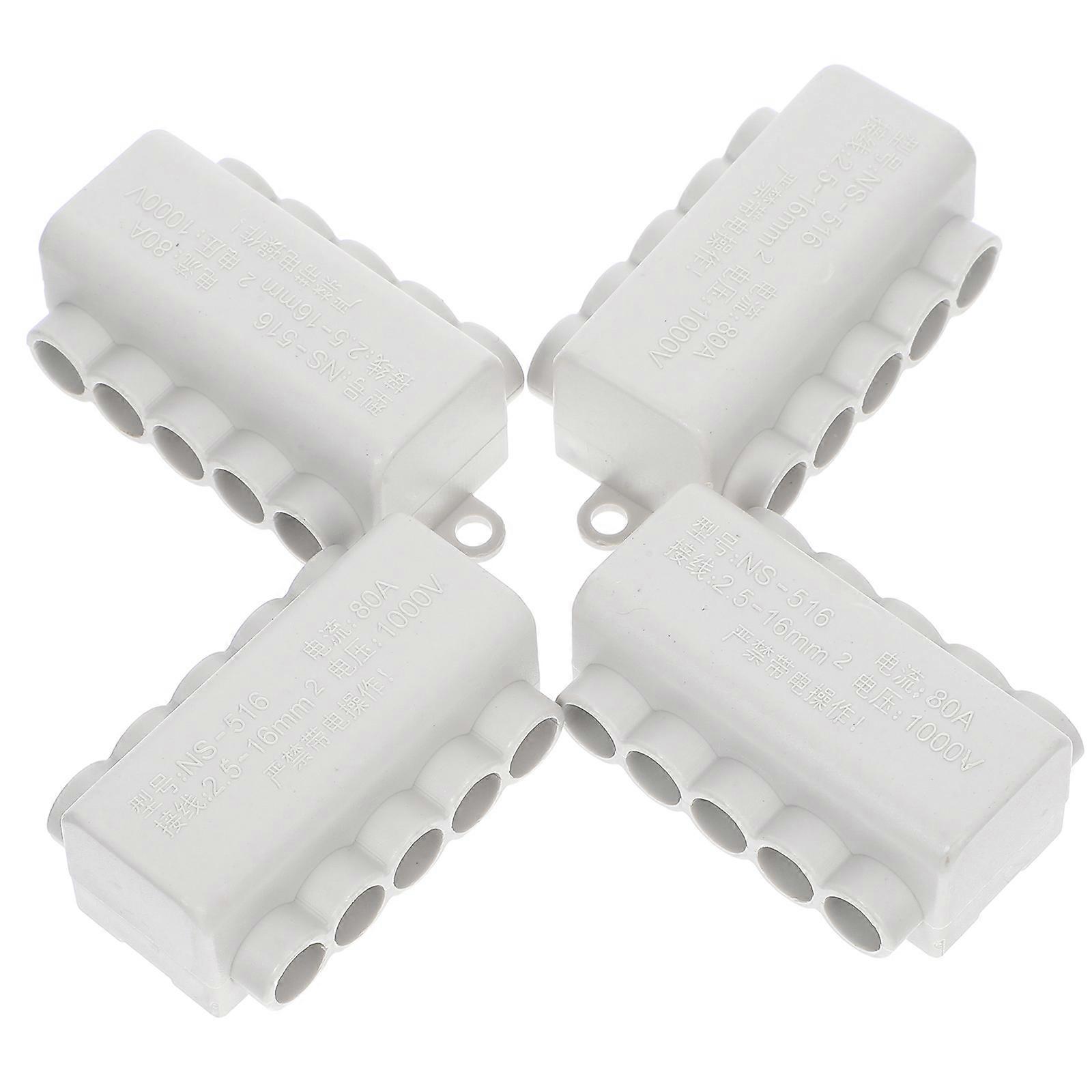 Quick Splice Terminal High Current Electrical Strip Block for 8Pcs Pieces