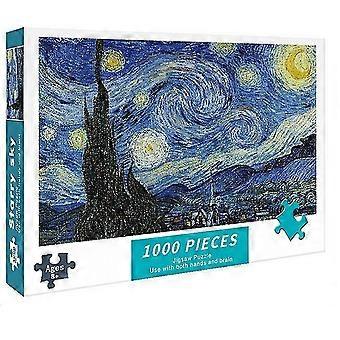 Puzzles For Adults 1000 Pieces Paper Jigsaw Puzzles Educational Intellectual Decompressing Diy Large Puzzle Game Toys