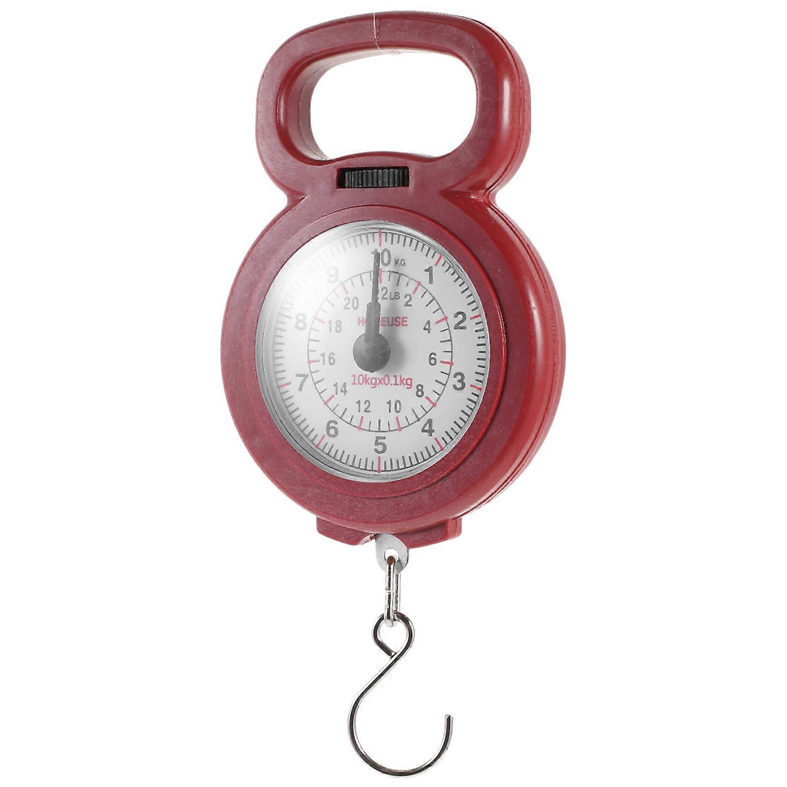 Hanging Scale Cooking Camping Spring Design Red 14.60X7.00X1.50cm 1Pack