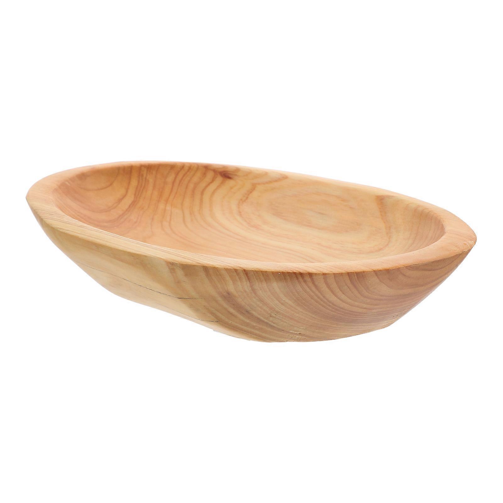 Wood Fruit Tray Food Serving Tray for Storage Use
