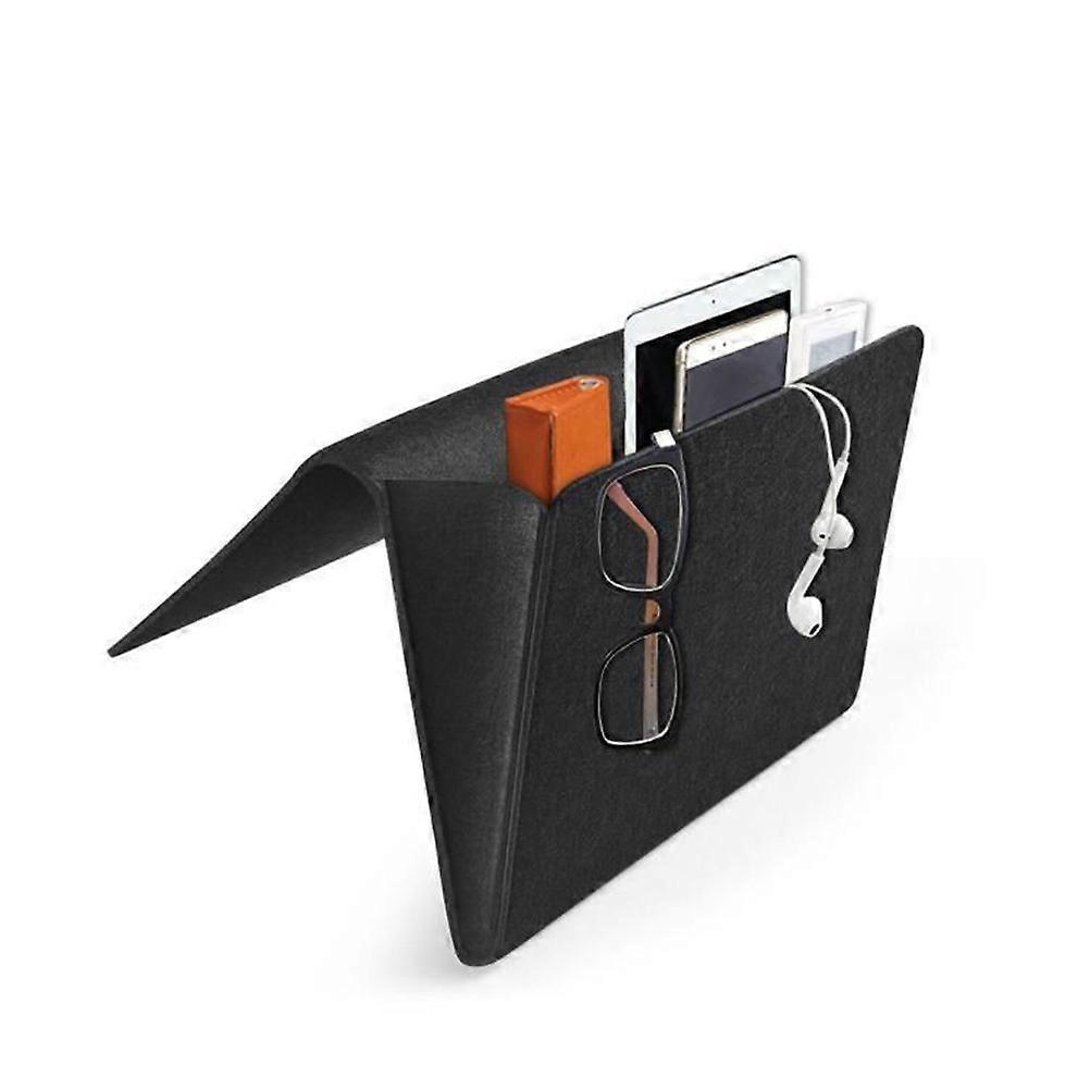 Felt Bag Bedside Organizer for Storage Portable Hanging Electronics Accessories Case