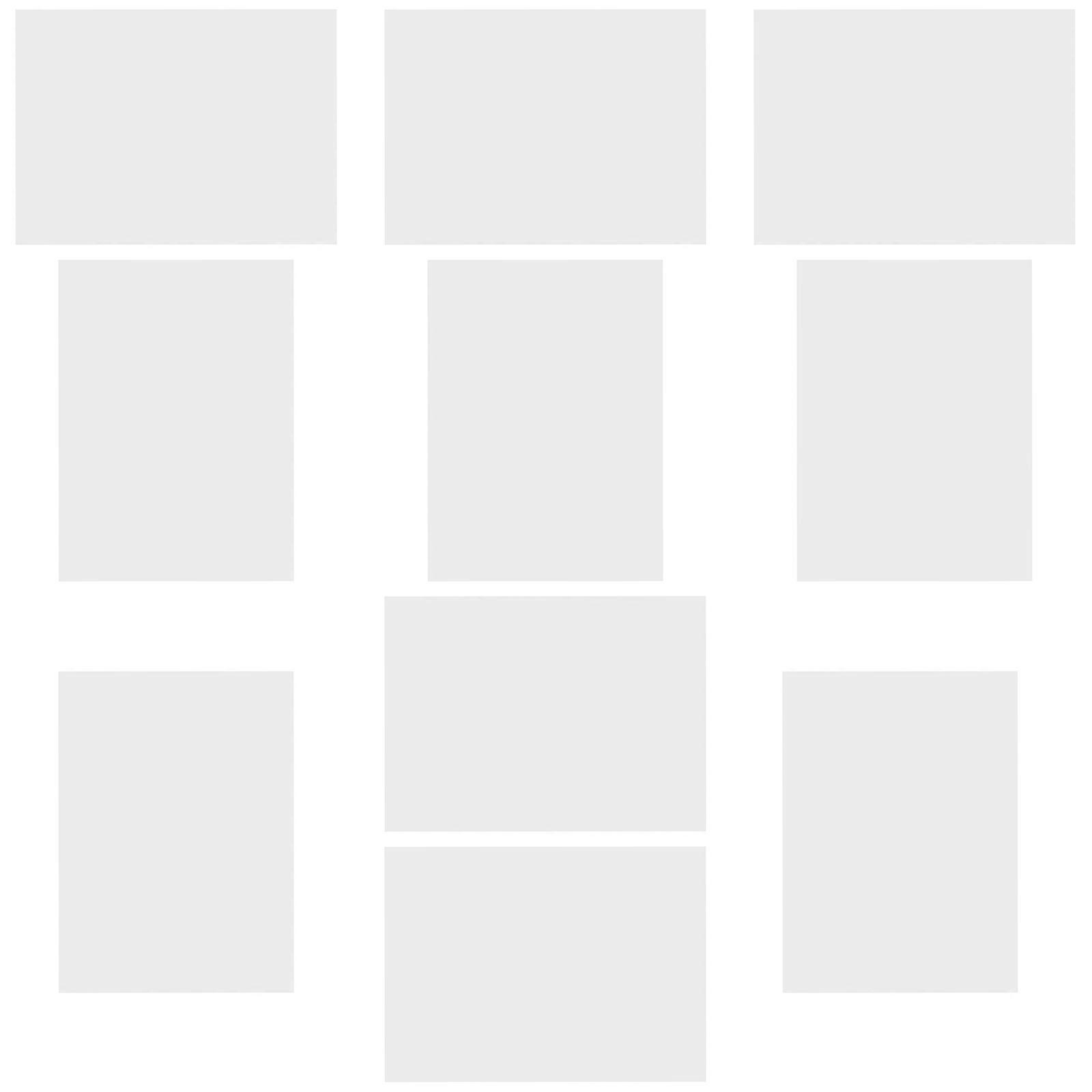 Epoxy Mold Sheet Transparent Plastic for Jewelry Making Tools 10Pcs