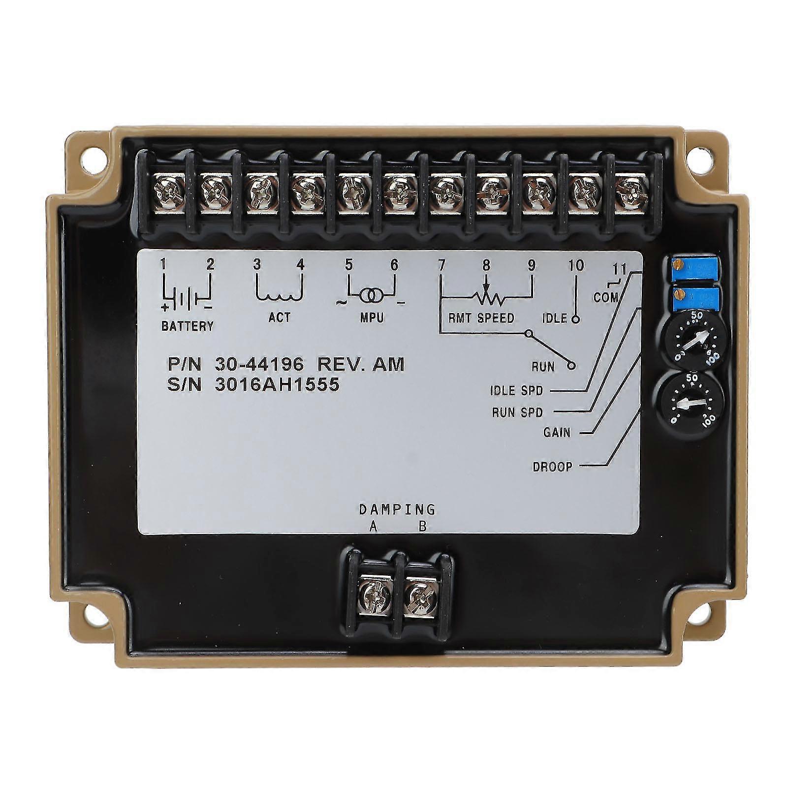 25-26 Engine Electronic Speed Controller 3044196 High Sensitivity Aluminum for Cummins Generator