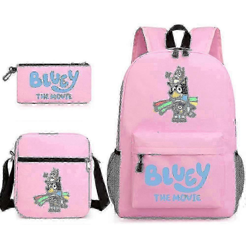 Bluey Three-piece Schoolbag Backpack 0619 25-26