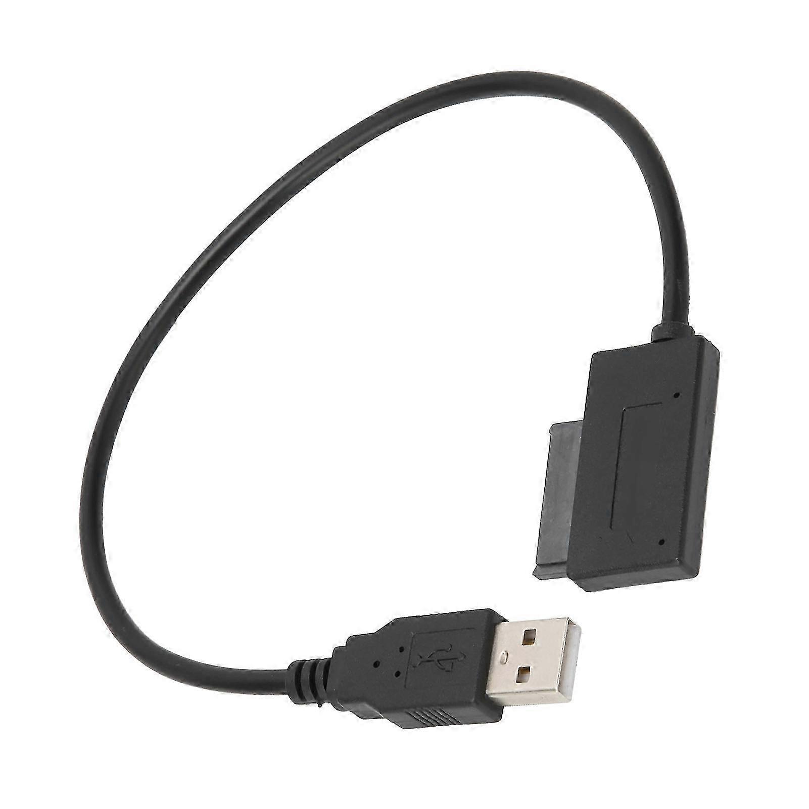 SATA to USB2.0 Hard Disk Adapter Cable Elbow Head for Computer Notebook Optical Drive 25-26
