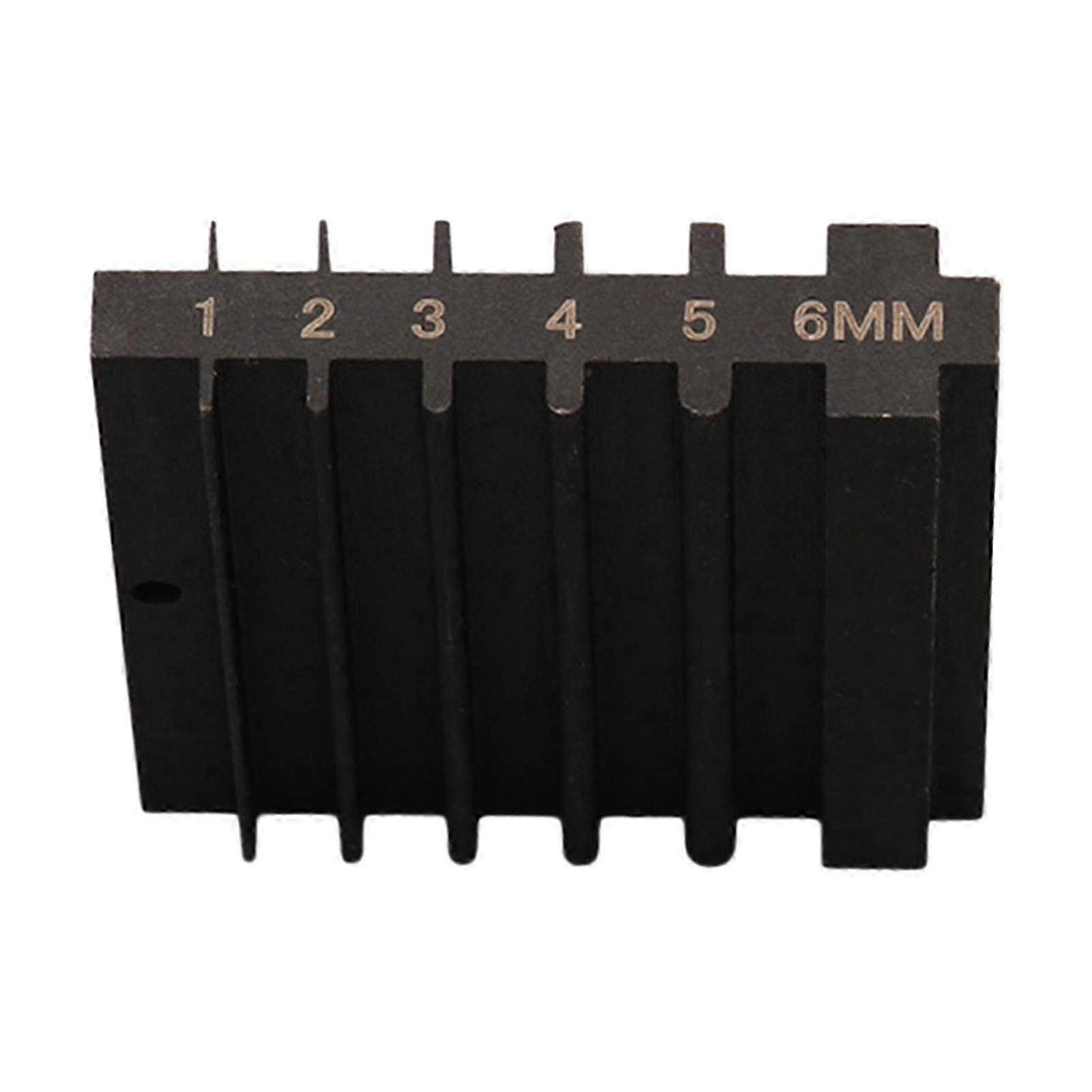 Sharpener Guide for Leather Cutter Head Professional Double Side Repair Tool 25-26