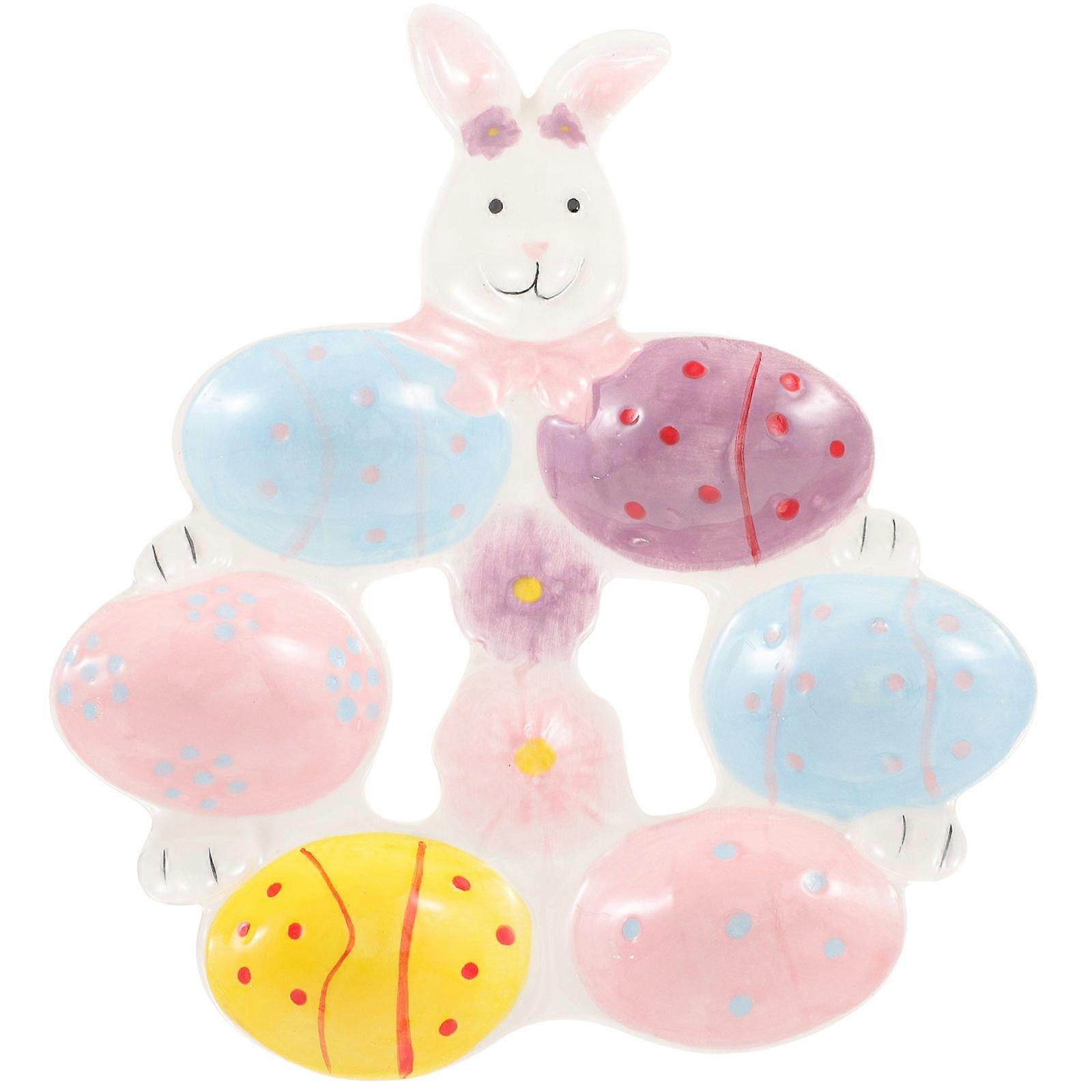 Ceramic Egg Cup for Breakfast Use Assorted Color Egg Holder