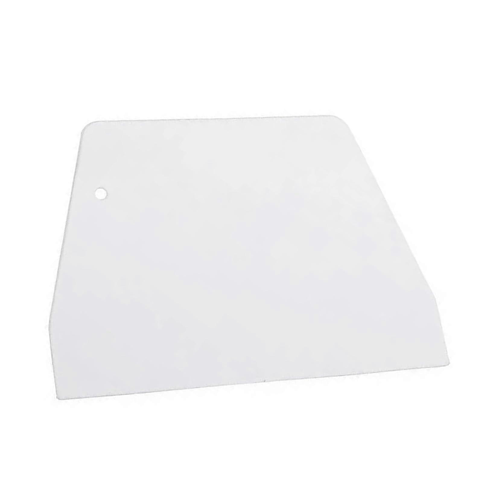 Dough Scraper Flexible Plastic Bench Scraper with Hanging Hole Multipurpose Baking Tool for Kitchen