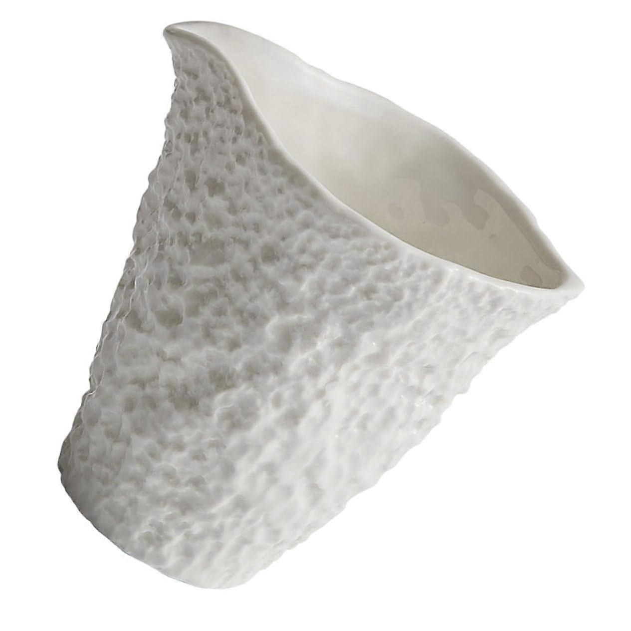 Ceramic Gravy Boat with Unique Stone Pattern, 200ml Sauce Pitcher for Kitchen and Restaurant