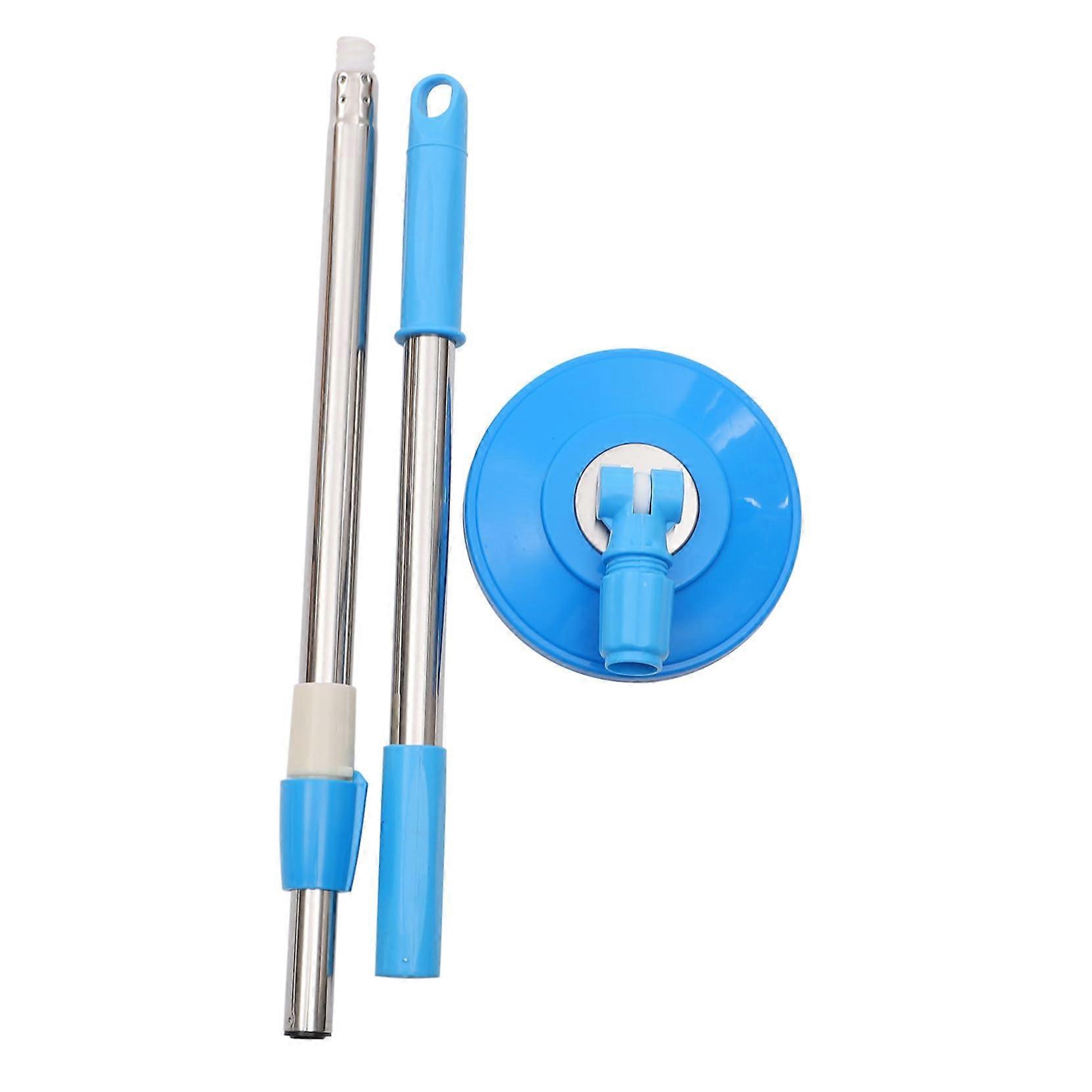 Rotating Mop Handle Stainless Steel Pole Replacement for Spin Mop Easy Installation Lightweight