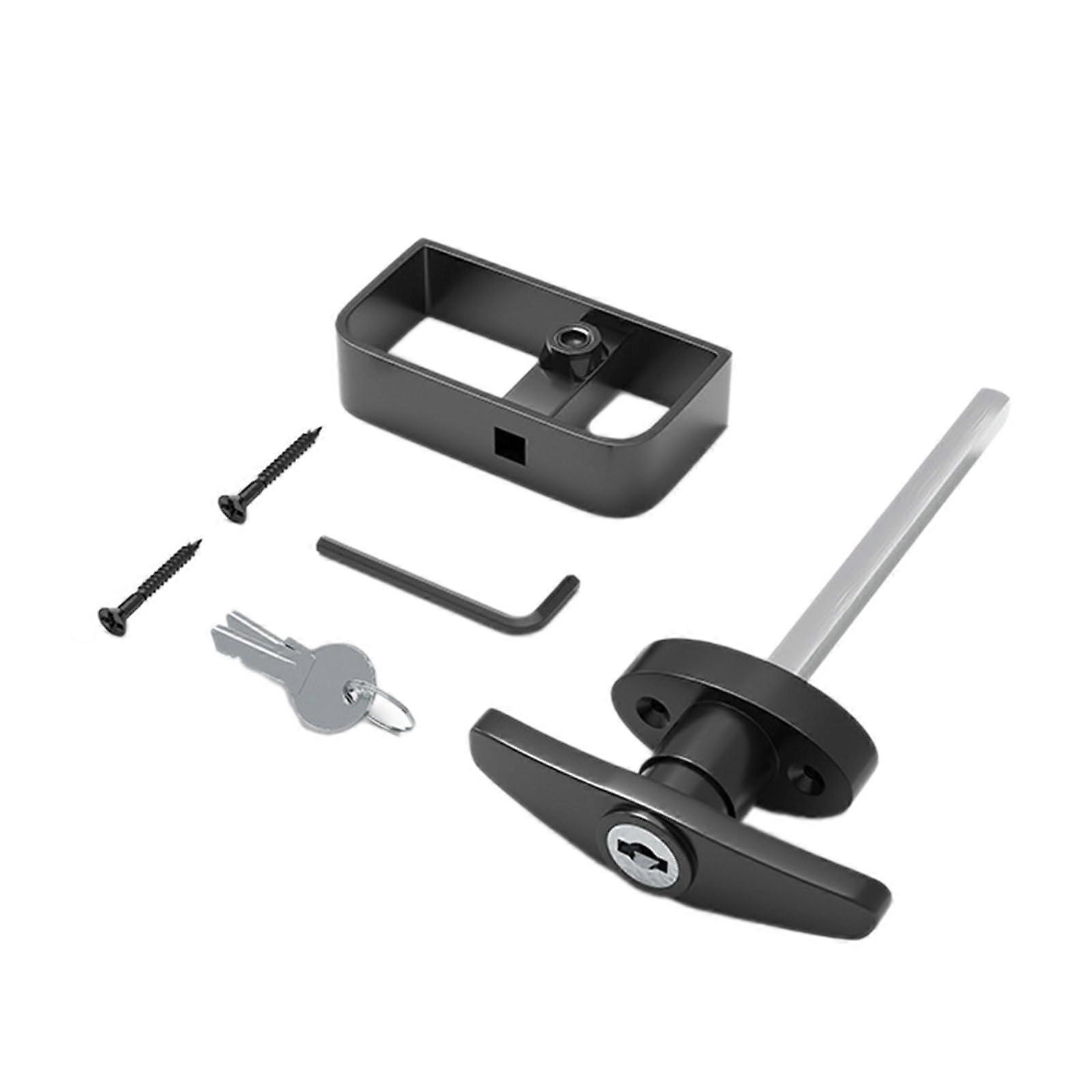 Door Lock Handle with Key, Heavy Duty Security Handle for Home and Office