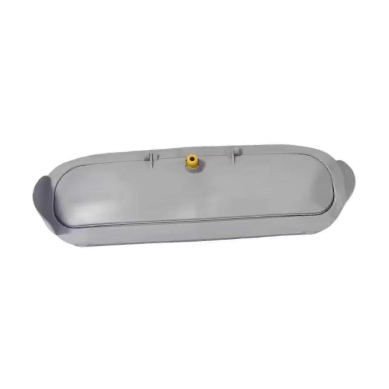 Self-cleaning cover door replacement for cat litter boxes