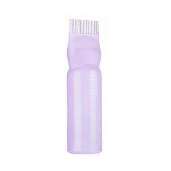120ml Hair Dyeing Bottle Squeeze Applicator Bottle Oil Plastic Hair Dye Bottle Hair Coloring Hairdressing Styling Tool