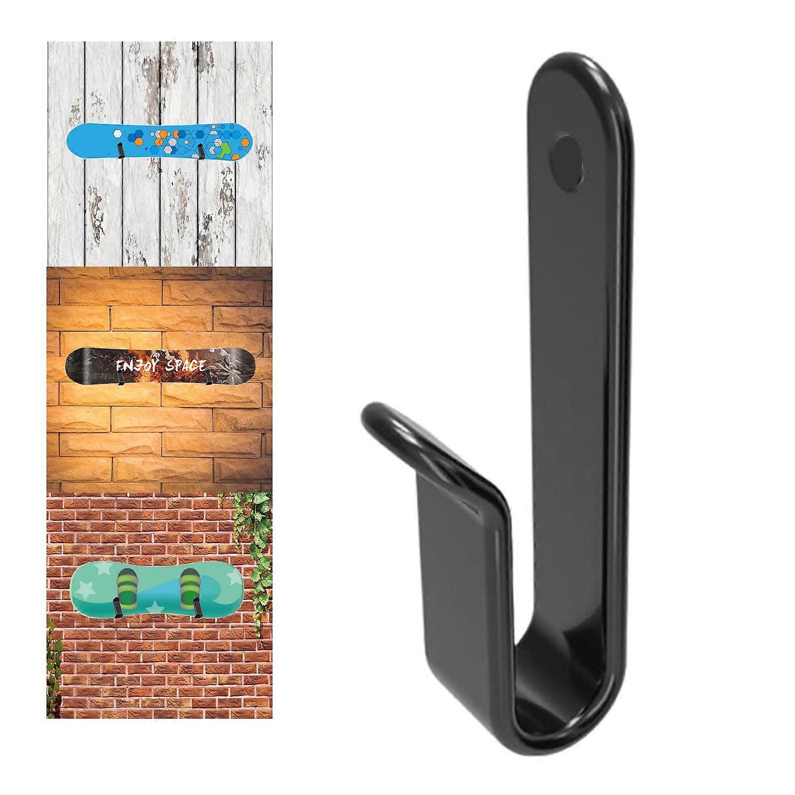 Snowboard Wall Mount 2 Pack, SpaceSaving Ski and Board Storage Rack for Garage or Indoor Display