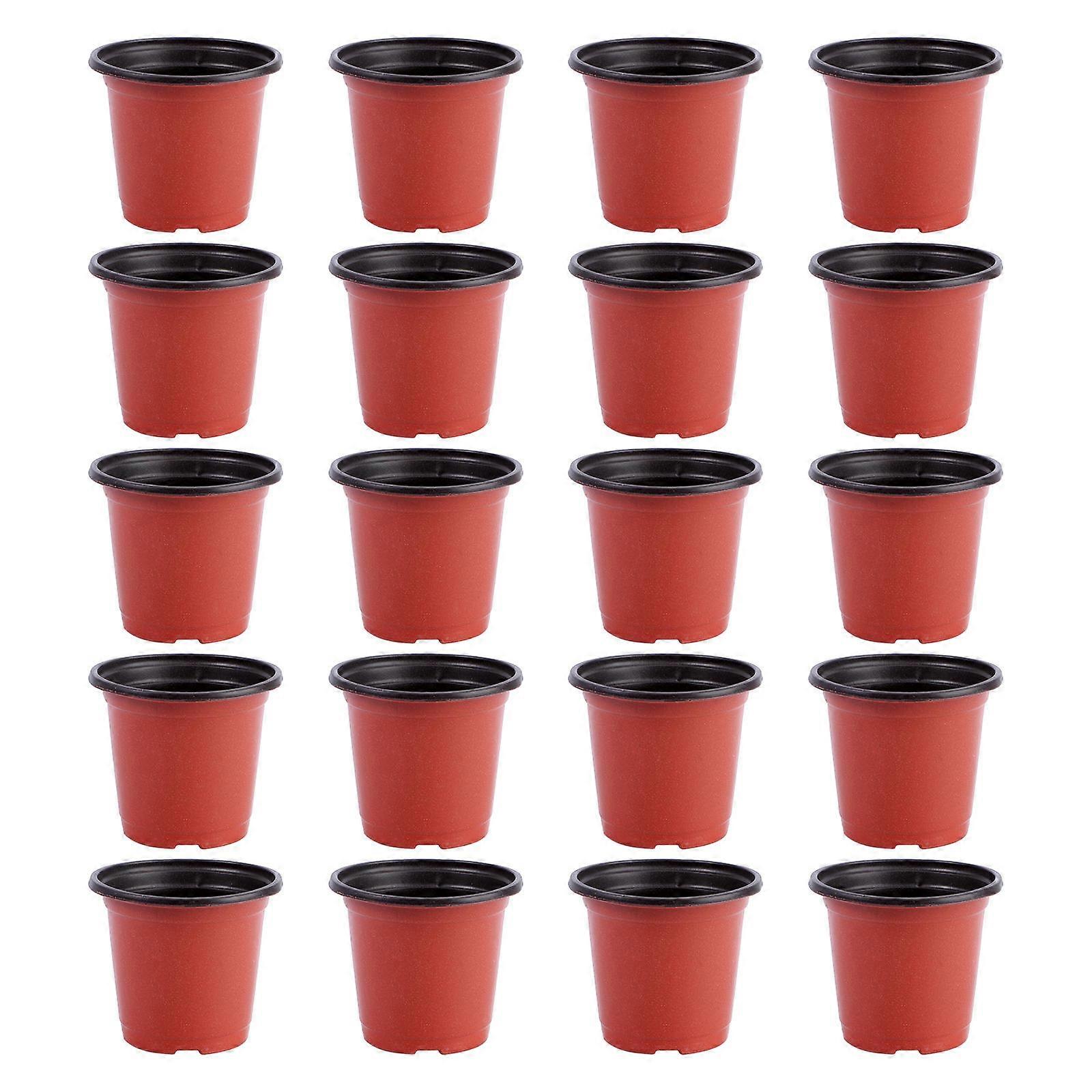 Plant Container Doitool Plastic Starter Pots for Seedlings 20Pcs