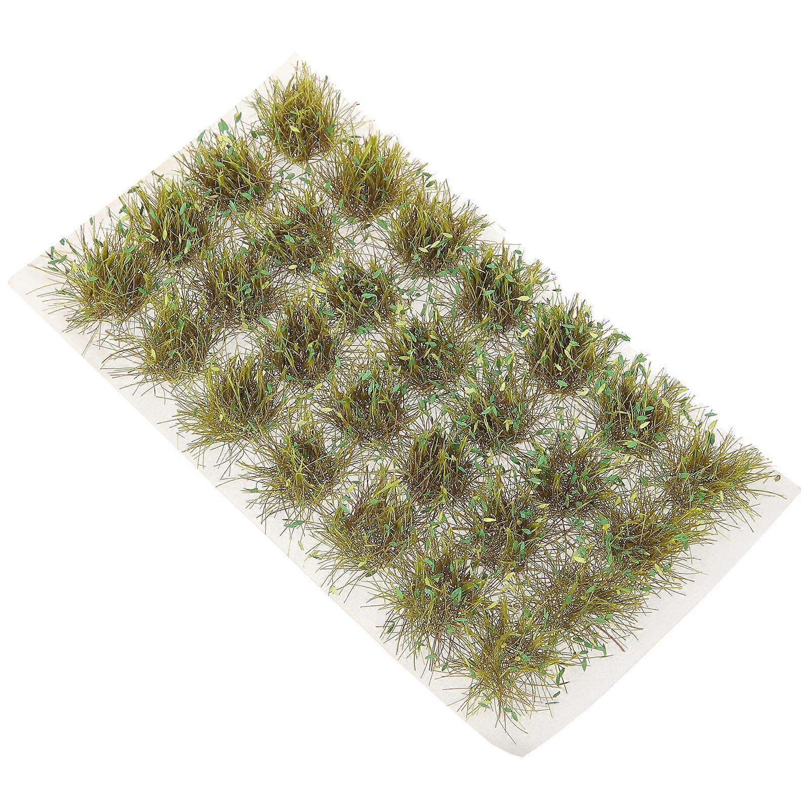 Grass Tuft Model Small Gaming Scenery Grass Tuft for Decor 1 Box Resin