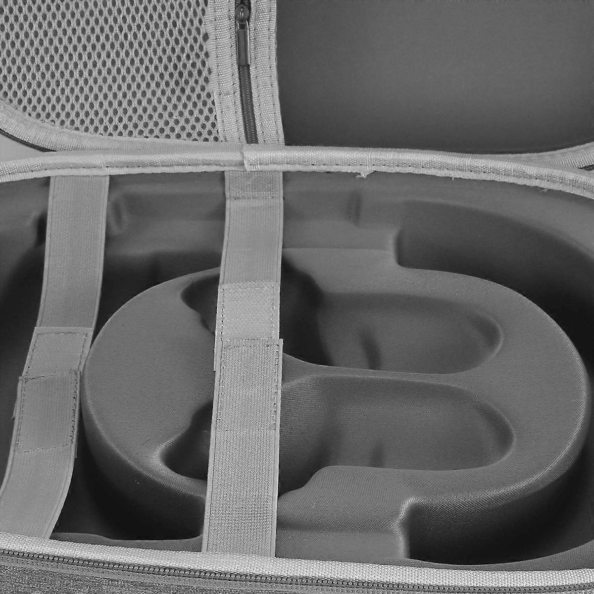 Storage Bag+Shoulder Strap for Meta Quest3 VR Headset Case Grey