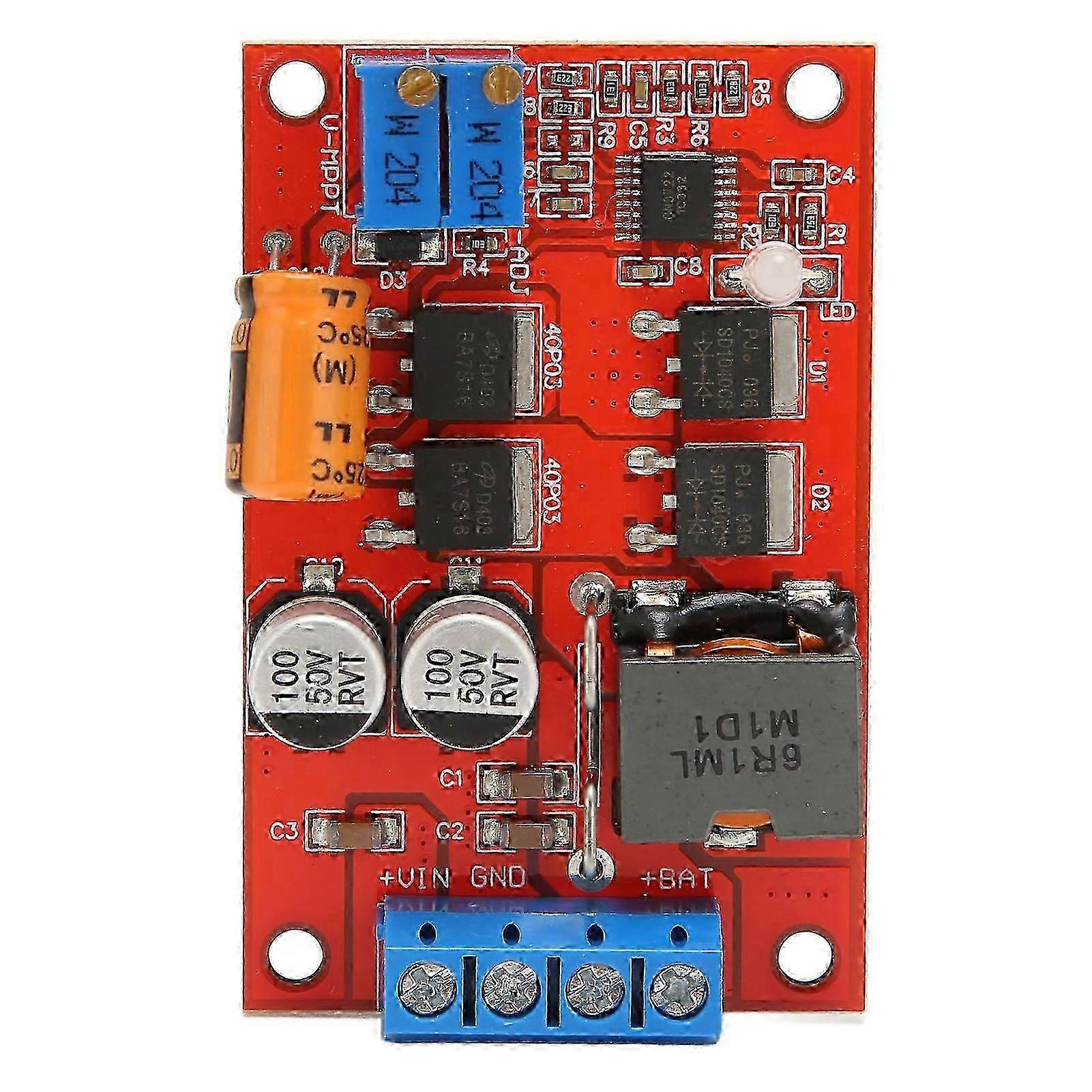 Solar Charge Controller Reverse Connection Protection Low Power Consumption 5A MPPT Solar Panel Charge Controller