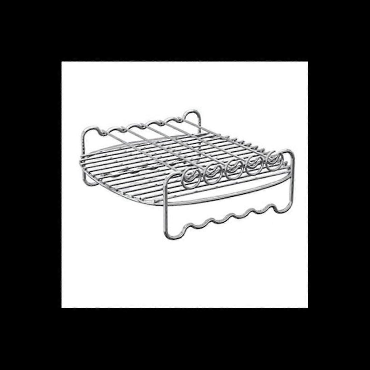 for Airfryers Household Double-Layer Rack -Needle Round