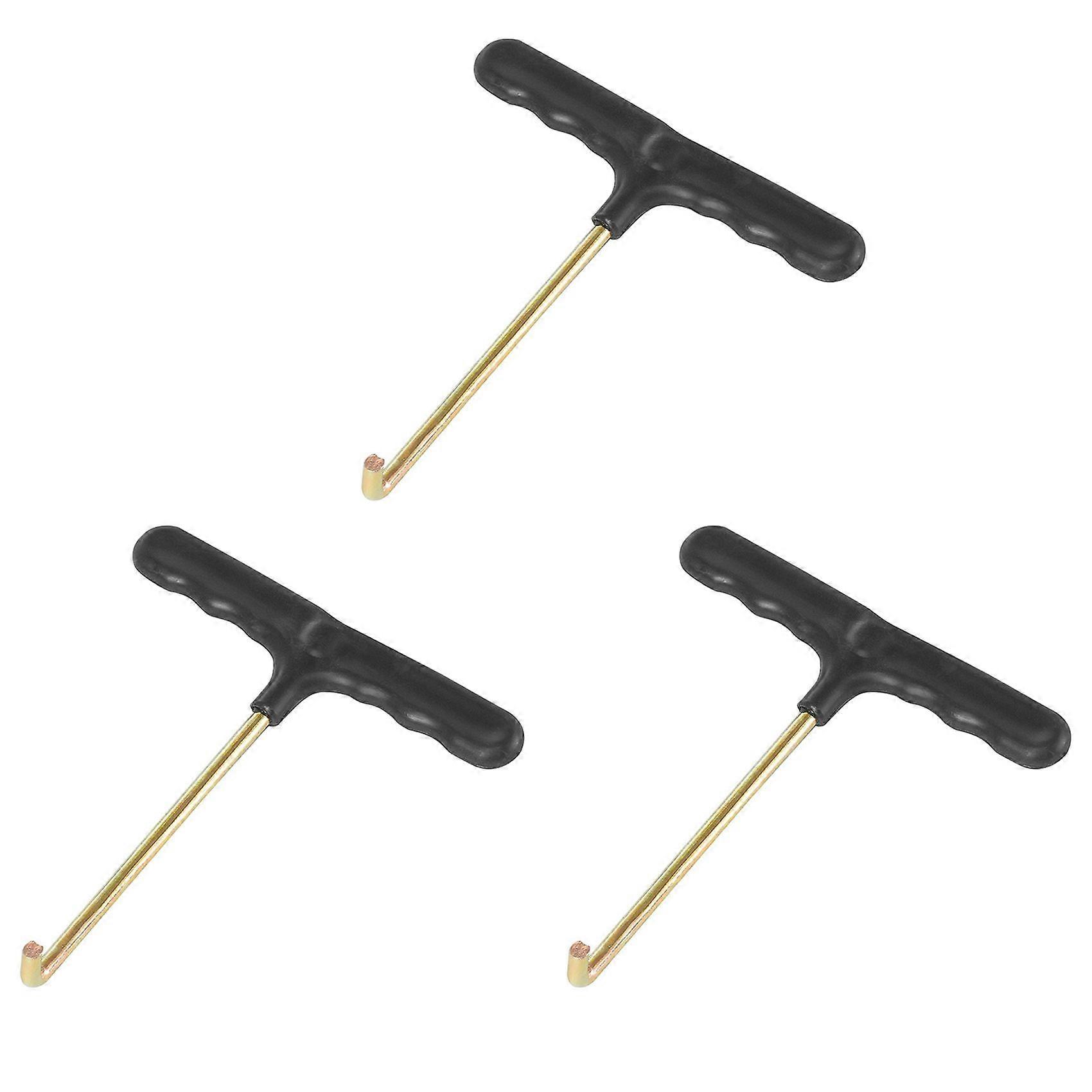 3X Trampoline Spring Pull Tool T-Hook Spring Puller Tool to Pull A Trampoline Spring