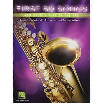 En primer lugar 50 canciones que se debe jugar en el Sax