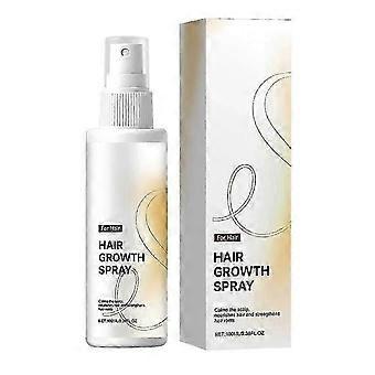 Haargroeispray, natuurlijk haargroeiserum voor vrouwen met rozemarijnolie en biotine, 100 ml vulling.