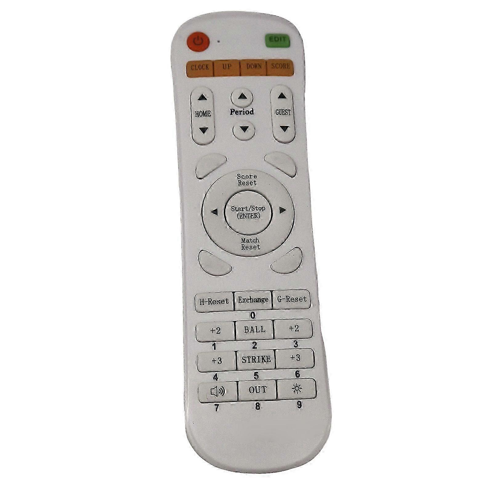 Scoreboard Remote Controller Replacement Remote Control compatible 15 Digits LED Electronic Score Keeper