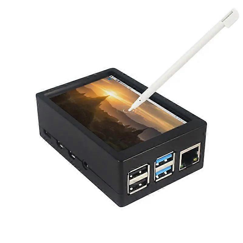3,5 polegadas Tft Lcd tela de contato 320x480 resolução Abs Case + Touchpen para Raspberry Pi 4 B