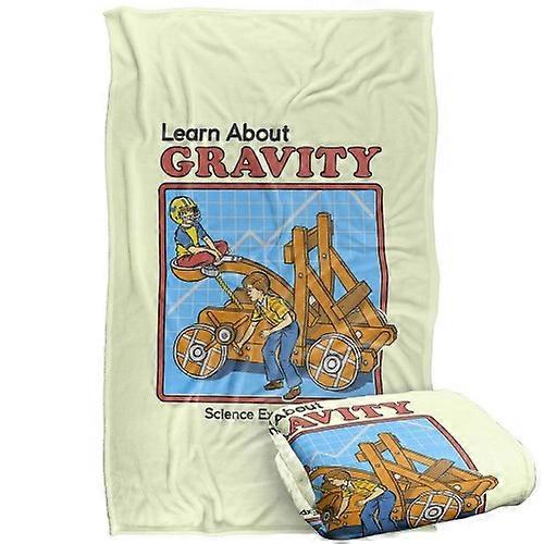 Steven Rhodes Learn About Gravity Soft Touch Blanket