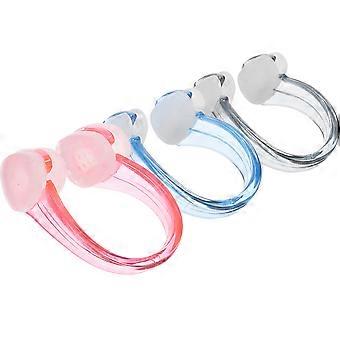 Swimming Nose Clips for Swimming Use Silicone Material 3Pcs Set
