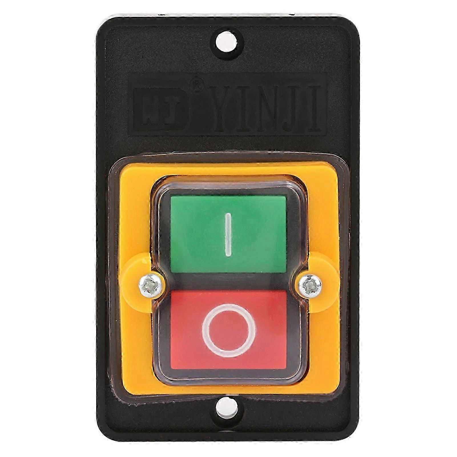 Waterproof On/Off Push Button Switch AC220V/380V 10A