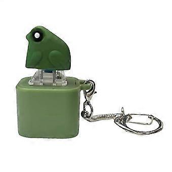 Rechargeable Croaking Frog Keychain Adults Keyboard Clicker Stress Relief Funny Fidget Toy Pass The Time