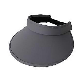 Chapéu com viseira solar leve - dobrável e absorvente de suor - para ciclismo