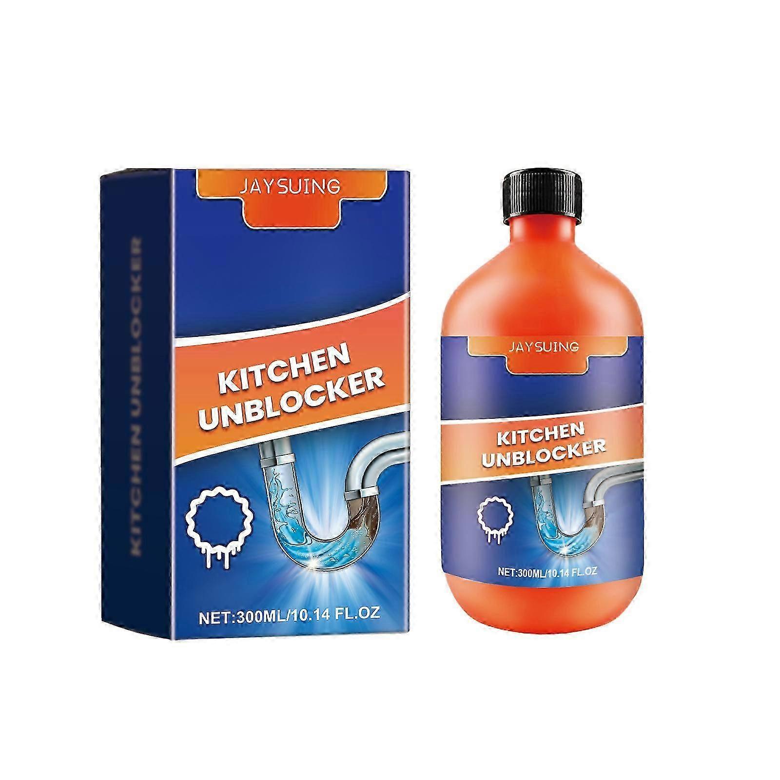 Pipe Cleaner, Fast Drain Blockage Removal, Eco-Friendly Kitchen Solution ,300ml