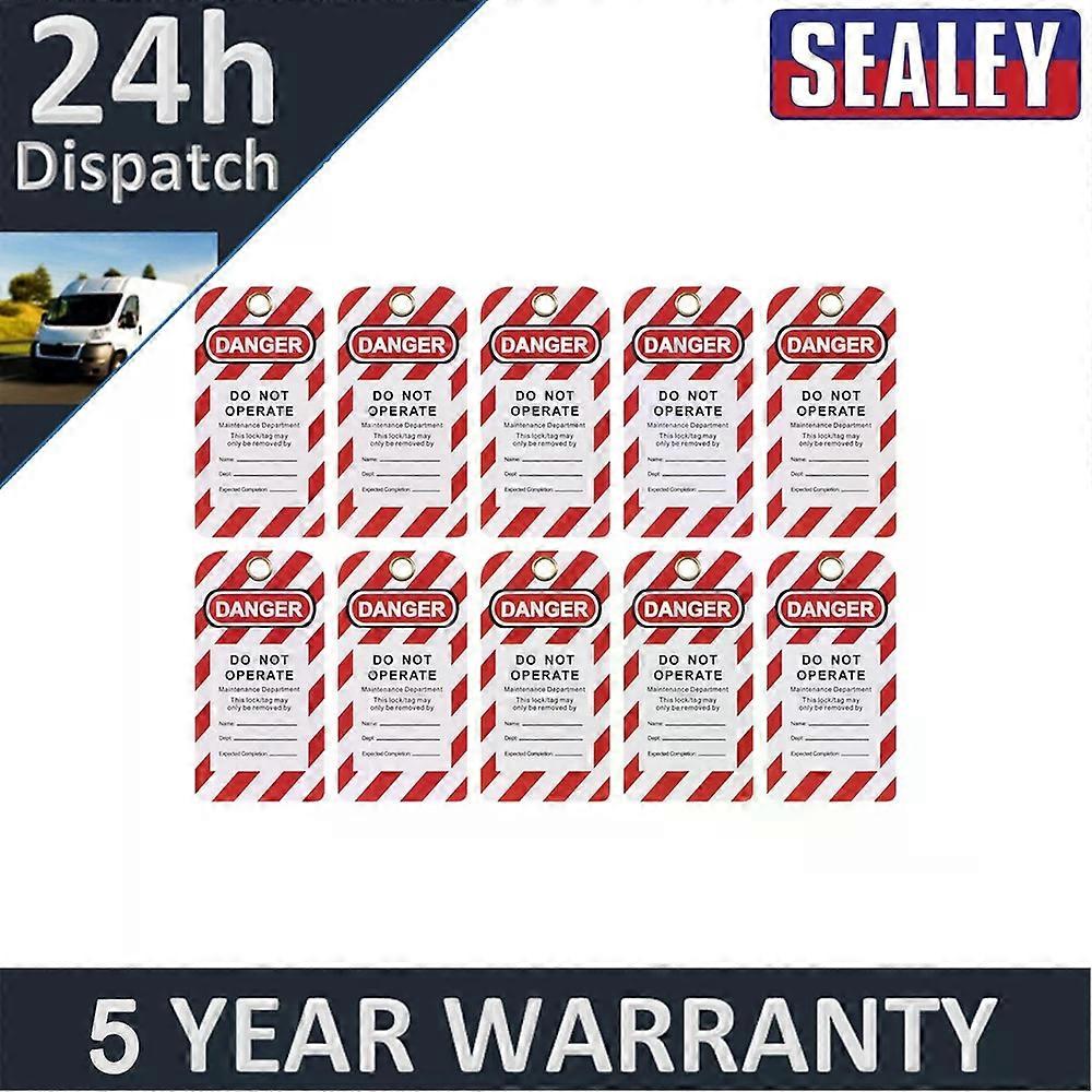 Lockout Safety Tag 10pc EV17
