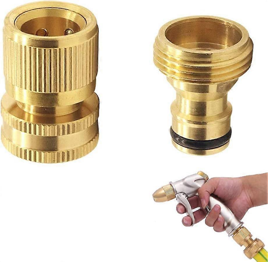3/4 water pipe hose fitting, brass quick coupling, female connection