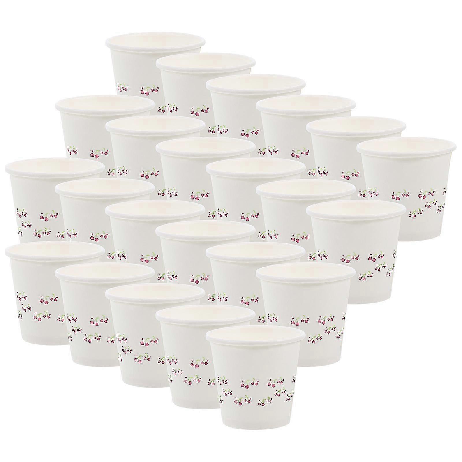 Small Tasting Paper Cups for Sampling 100Pcs Disposable Paper Material