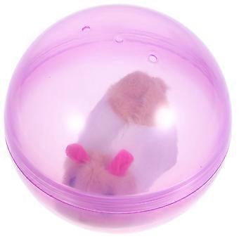 Interaktives Katzenspielzeug Hamsterball für Kinder Lustiges Plüsch-Rollspielzeug